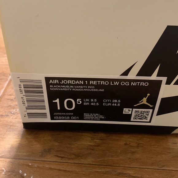 NWT Air Jordan 1 Low Nigel Silvester “Better With Time”
Sneakers - Picture 3 of 4